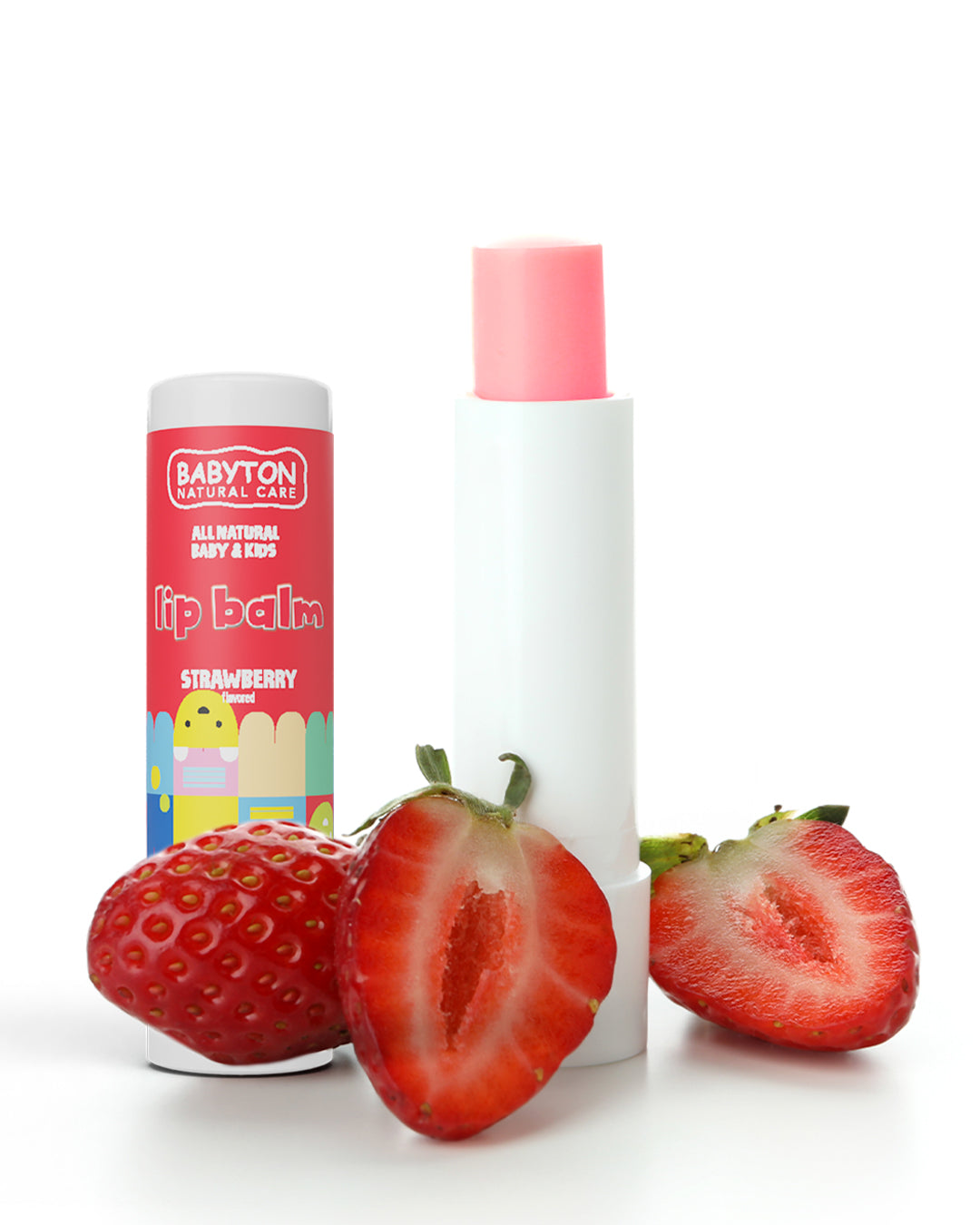 Natuurlijke Lippenbalsem Aardbeismaak Baby & Kind