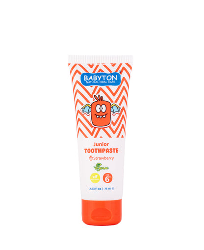 Dentifrice Junior au fluor 6 ans+ | Fraise (75ml)