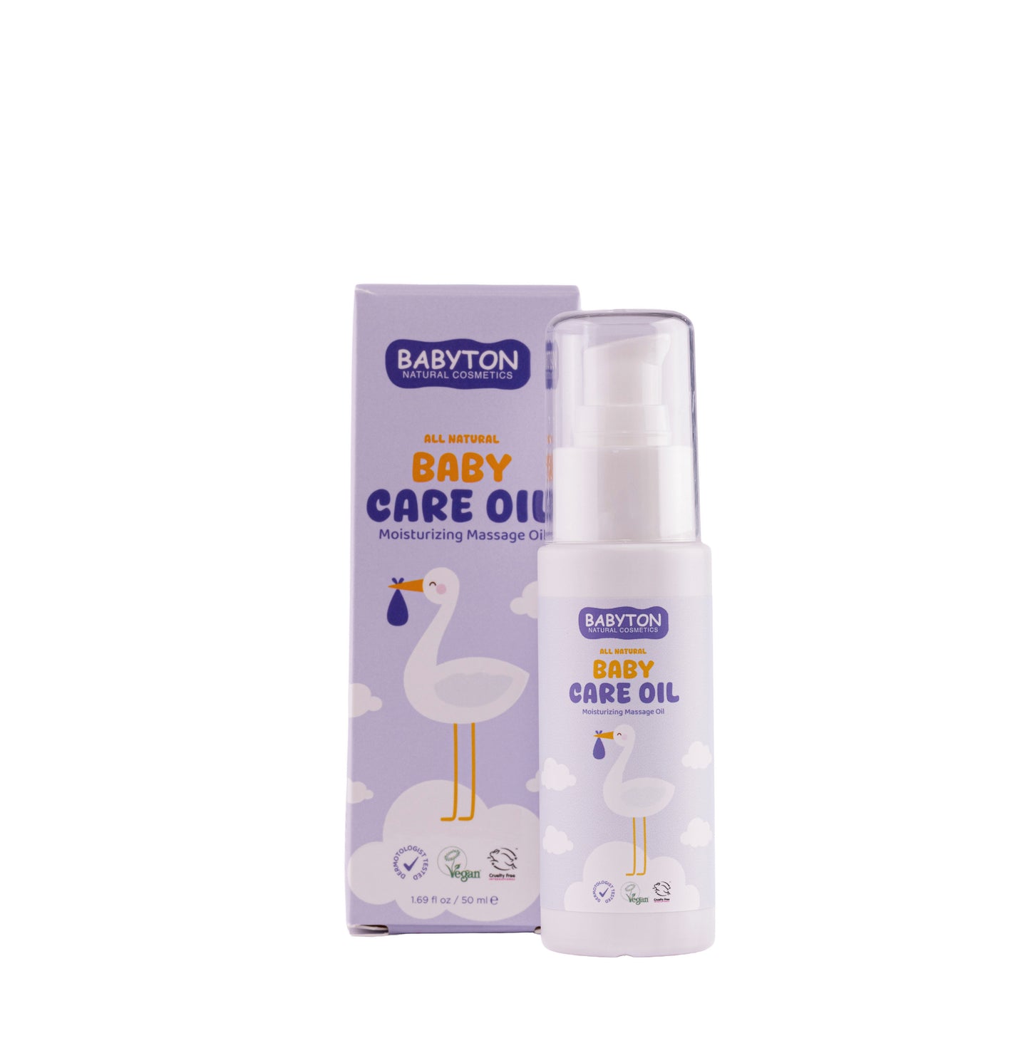 Huile de Massage & Soin Bébé (50 ml)