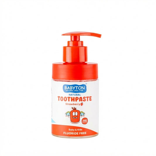 Dentifrice Bébé & Enfant Sans Fluor | Fraise (200ml)