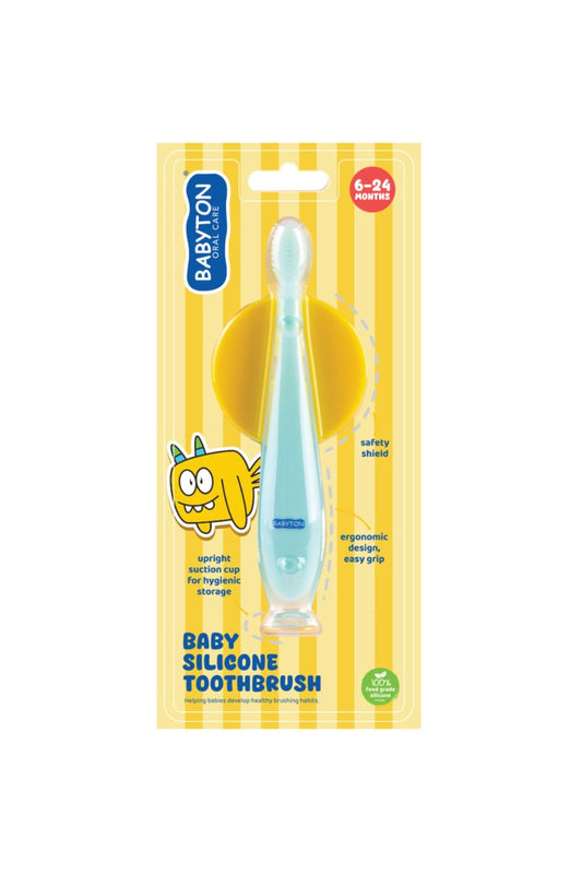 Brosse à Dents en Silicone | Avec Collerette de Protection
