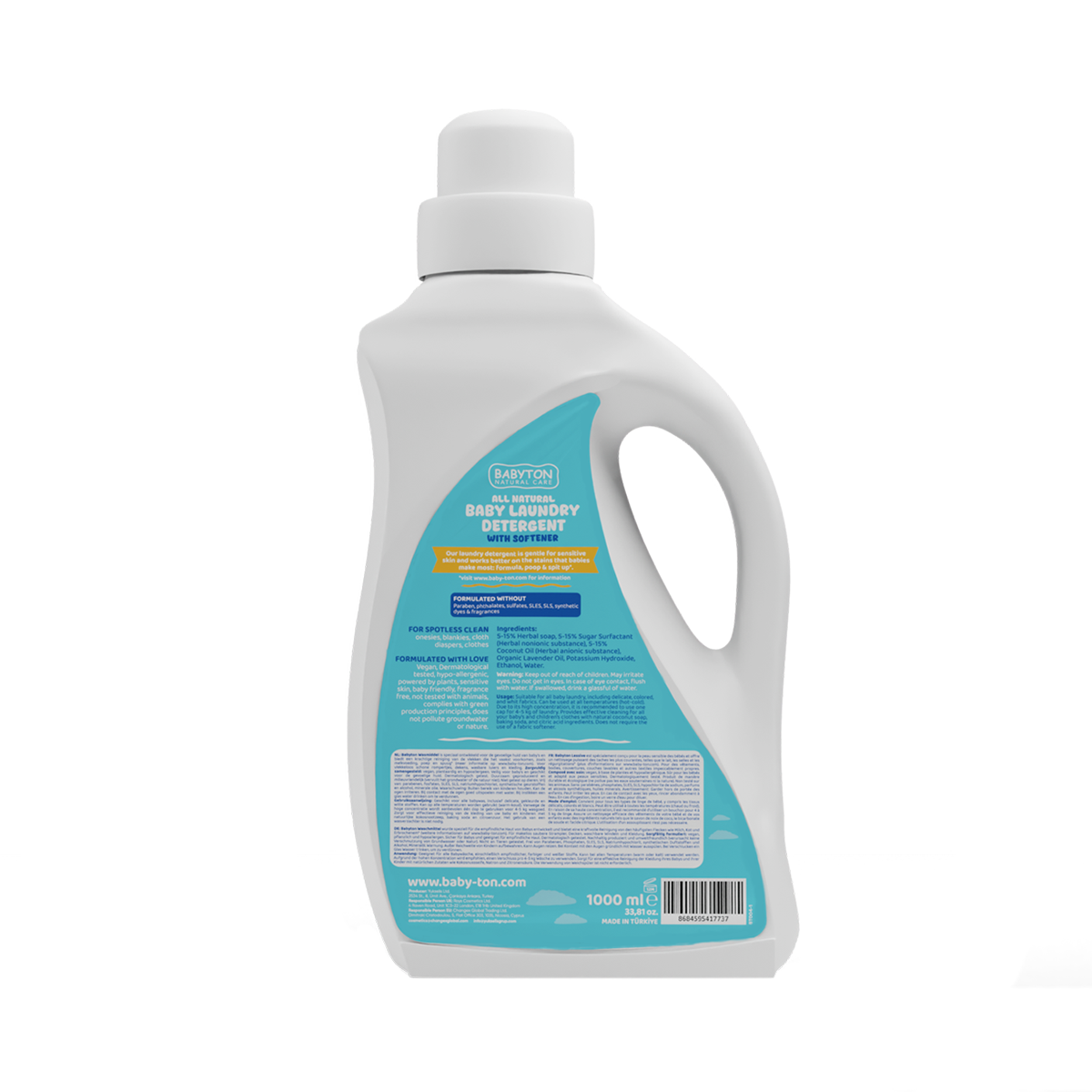 Lessive naturelle pour vêtements de bébé