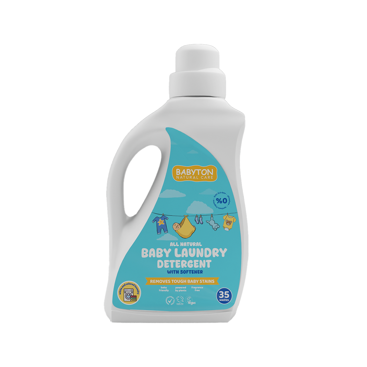 Lessive naturelle pour vêtements de bébé