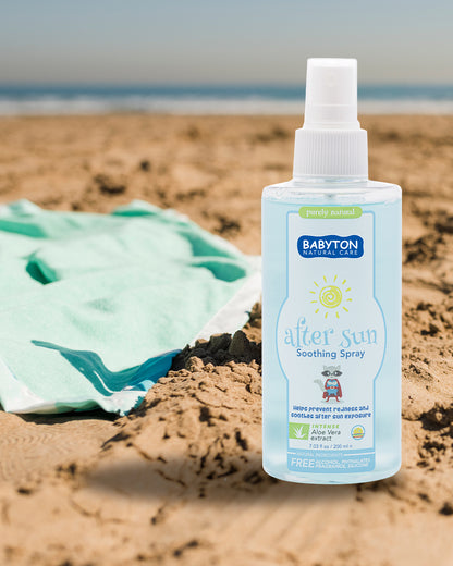 Après-soleil naturel pour bébé et enfant