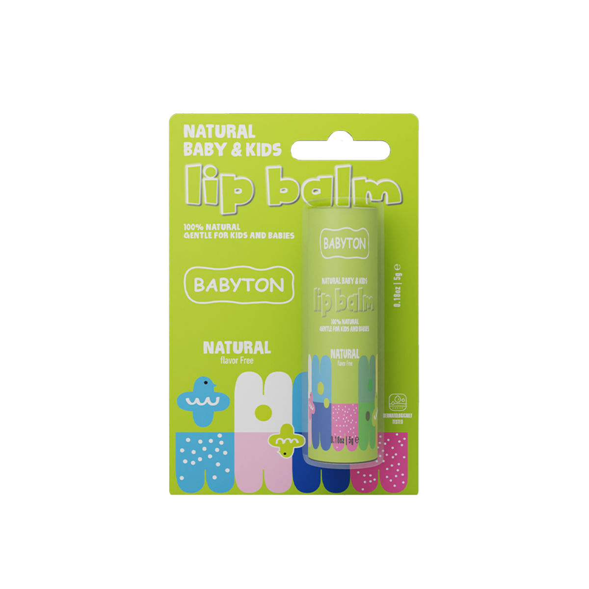 Baume à lèvres naturel pour bébé et enfant