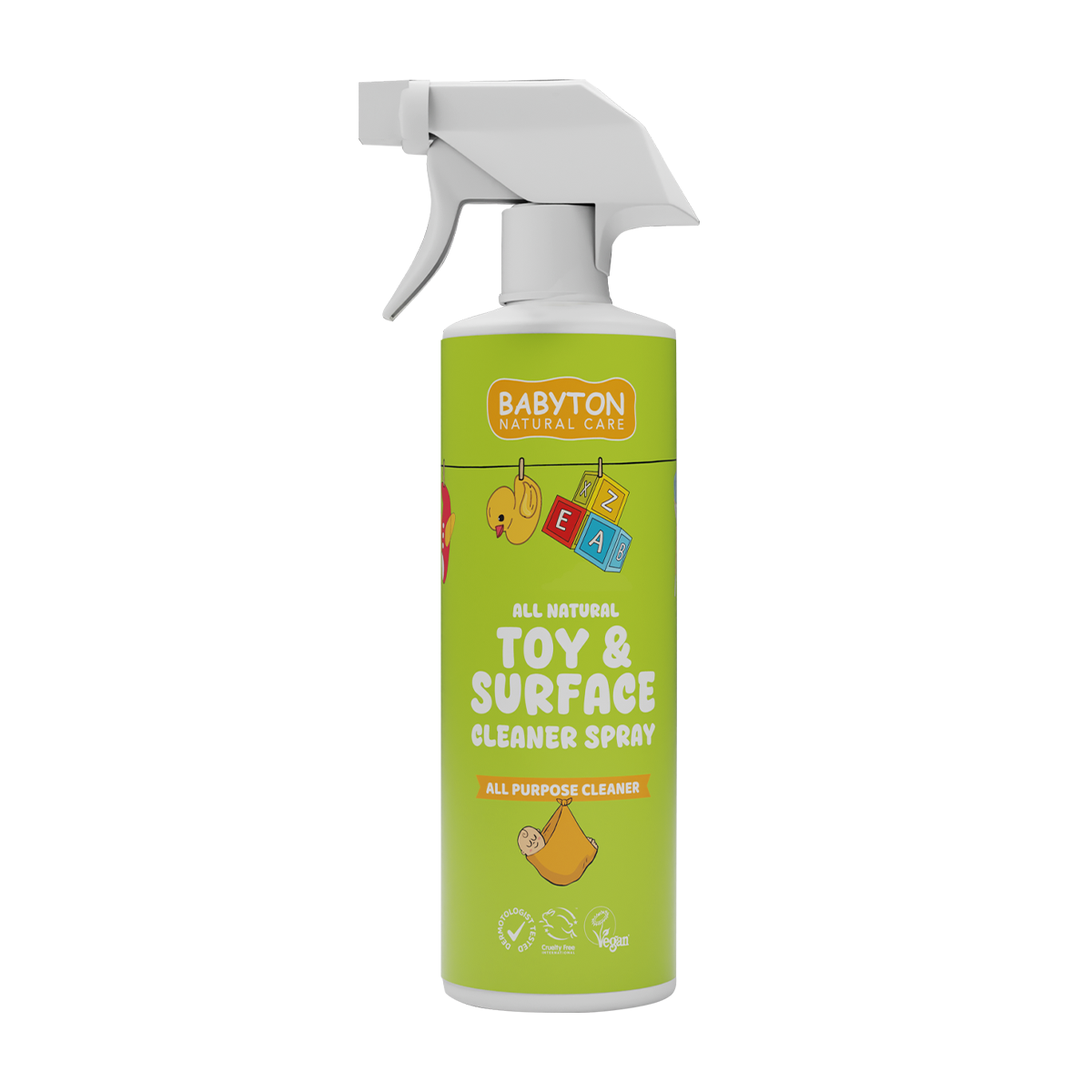 Nettoyant naturel pour jouets et surfaces