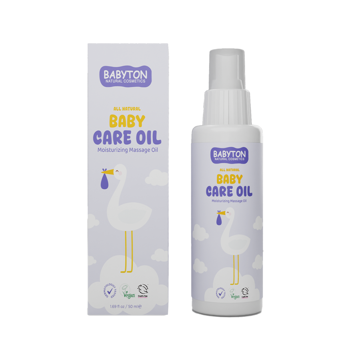 Huile de soin naturelle pour bébé