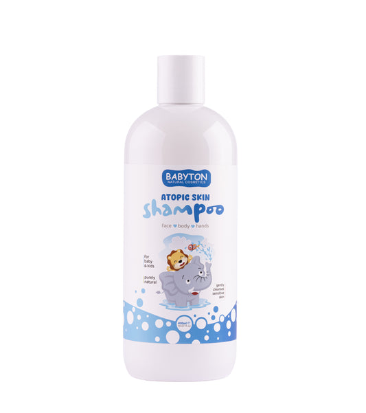 Shampooing naturel pour peau atopique bébé et enfant