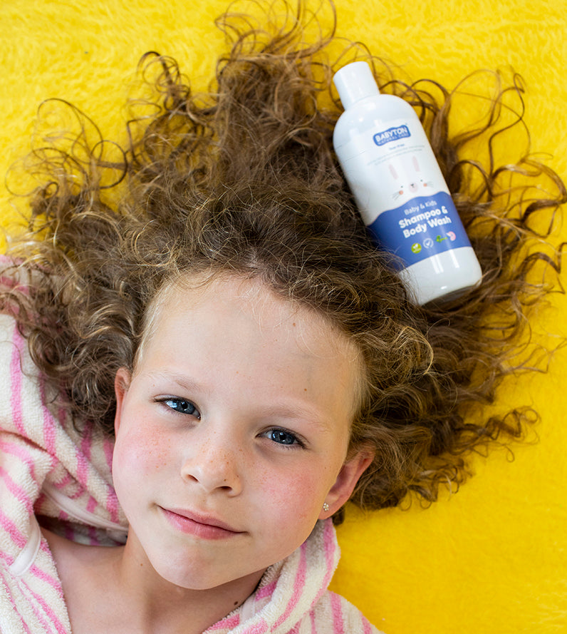 natuurlijke shampoo body wash baby kind shampoing naturel enfant bébé
