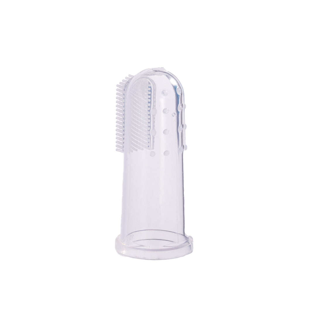 Brosse à dents doigt en silicone pour bébé