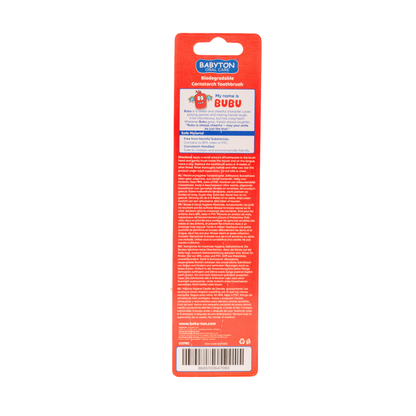 Brosse à Dents Enfant Bio | Bubu (Poils Souples)
