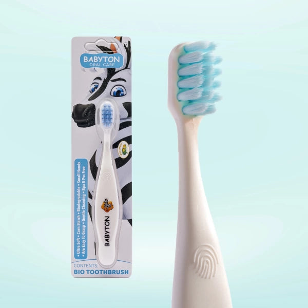 Brosse à dents bio à poils souples