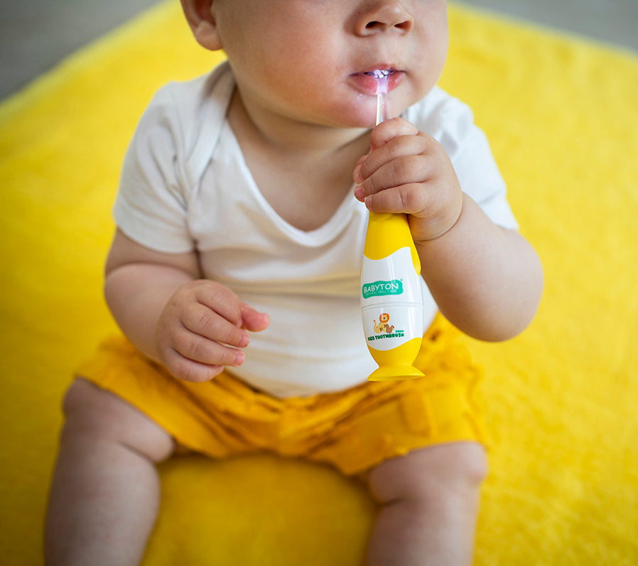 Brosse à Dents Sonique pour Enfant | Avec 2 Têtes de Brosse