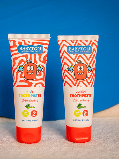 Dentifrice Junior au fluor 6 ans+ | Fraise (75ml)